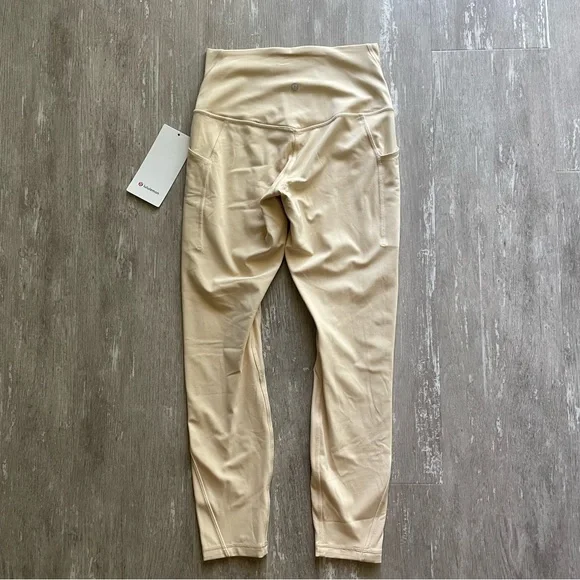 Sold Lululemon Align HR Pant POCKETS 25" - Prosecco - Picture 3 of 11